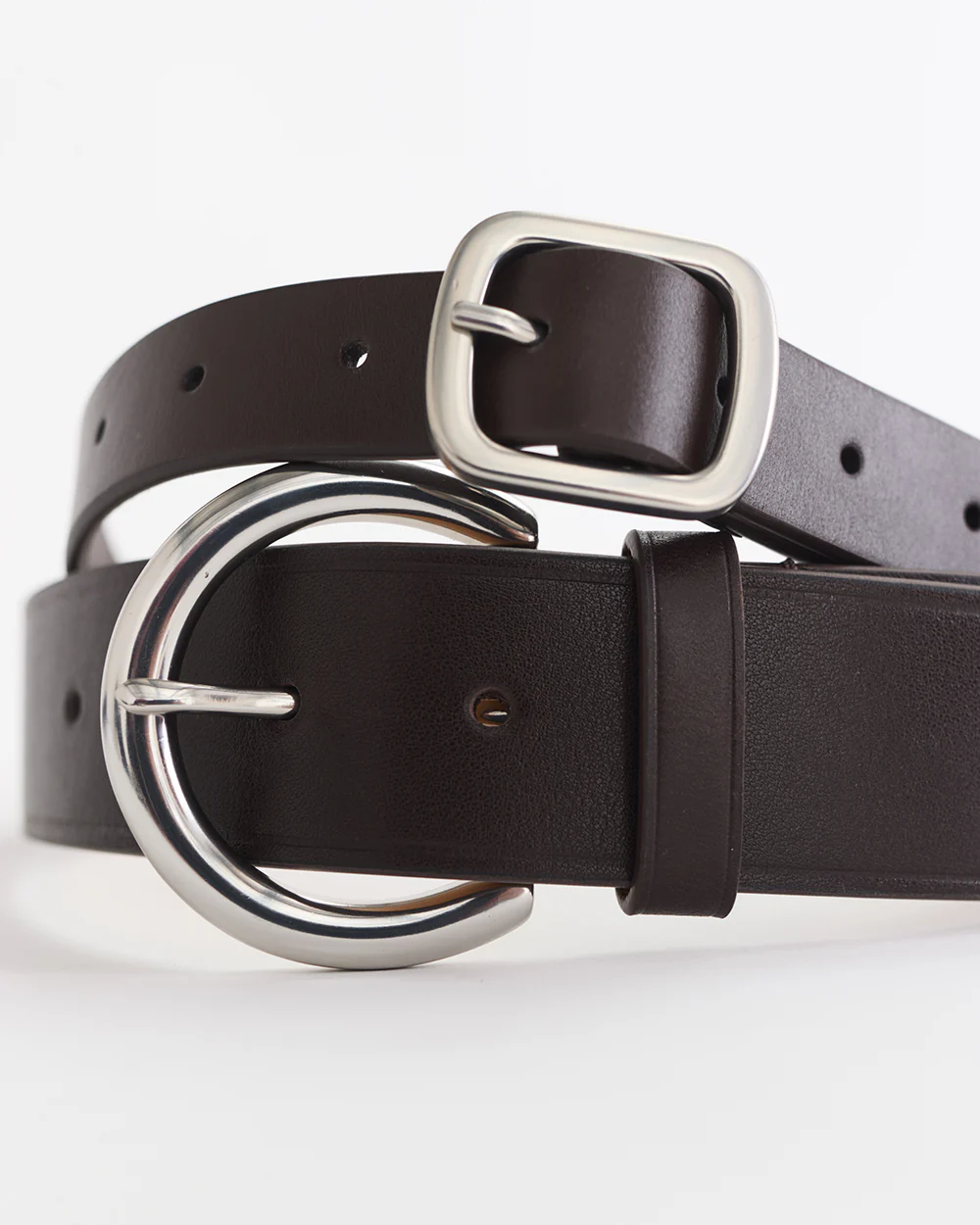 Classic Leather Belt: Coffee - Image 5