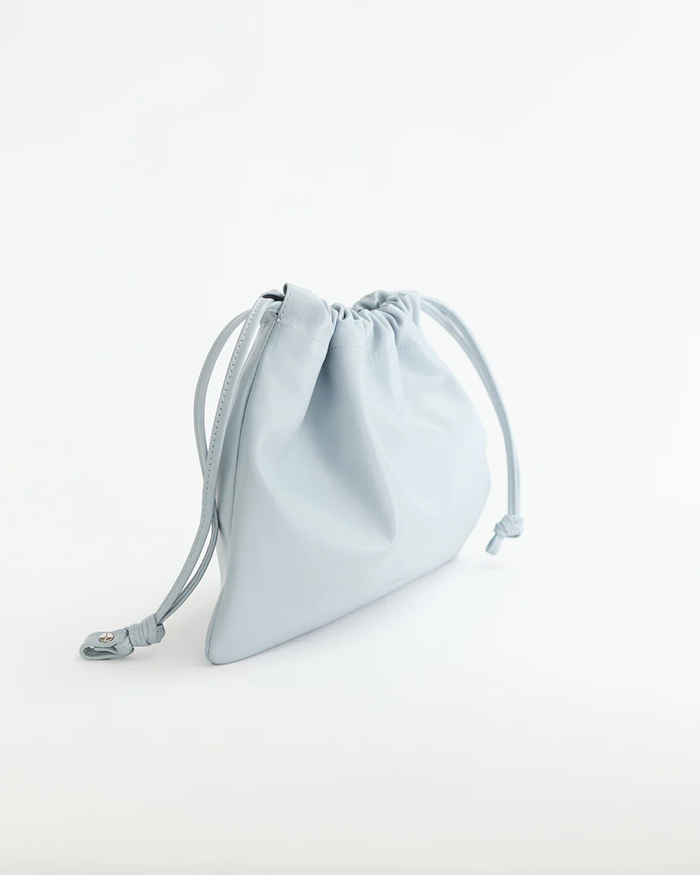 Fin Drawstring Bag: Blue Grey - Image 3