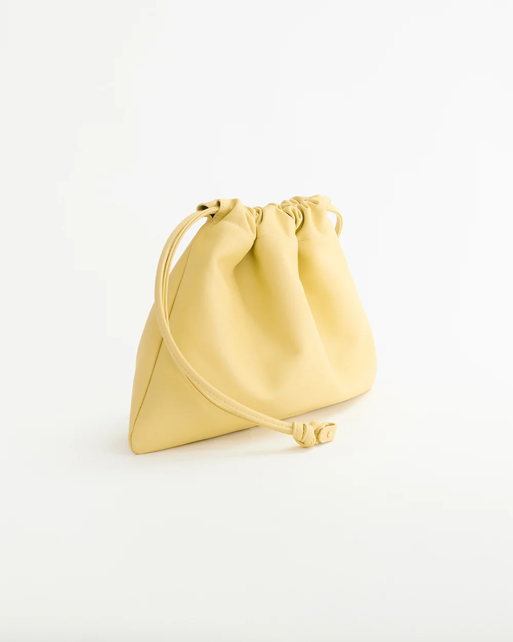 Fin Drawstring Bag: Butter Yellow - Image 3
