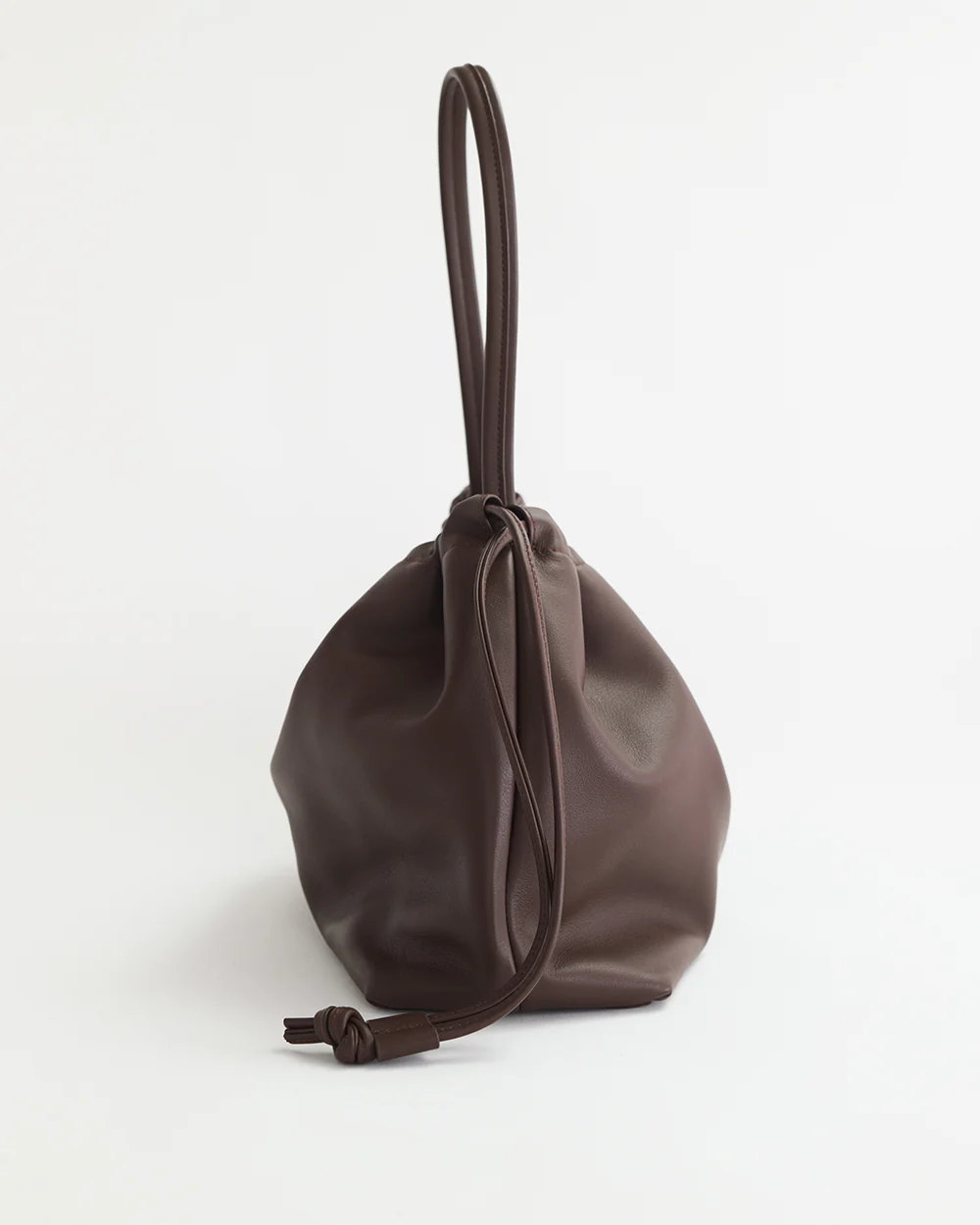 Fin Shoulder Bag: Coffee - Image 3
