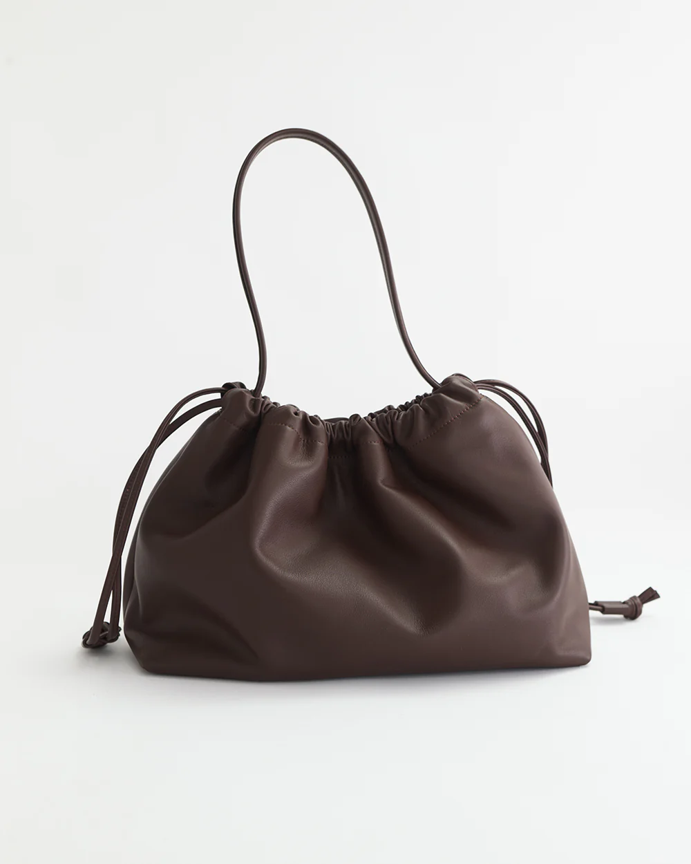Fin Shoulder Bag: Coffee - Image 5